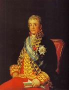 Portrait of Jose Antonio, Marques Caballero Kepmasa Francisco Jose de Goya